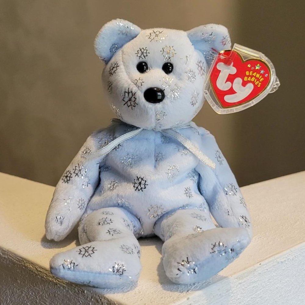 NWT "Flaky" Winter Beanie Baby - 2002